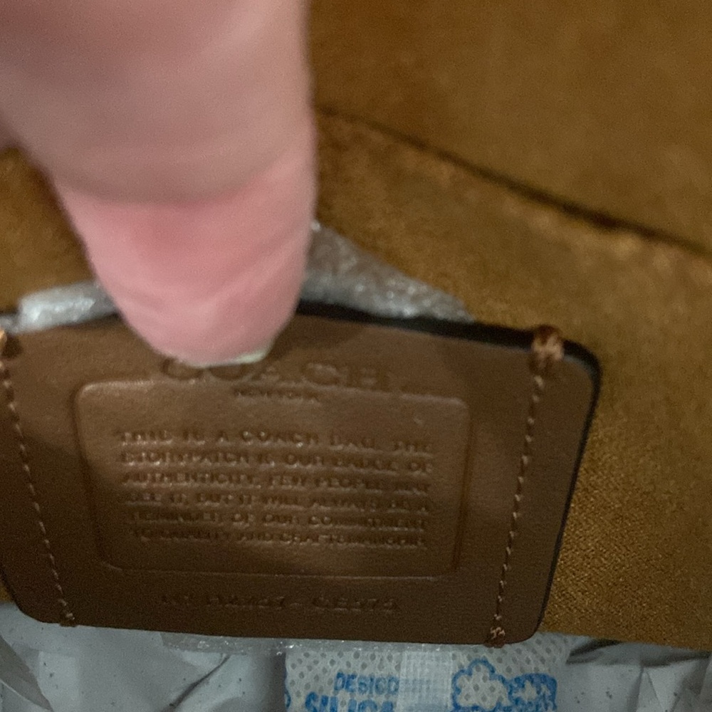 TEAL COACH MORGAN SADDLEBAG WITH JUMBO FLORAL PRINT. - Picture 7 of 12